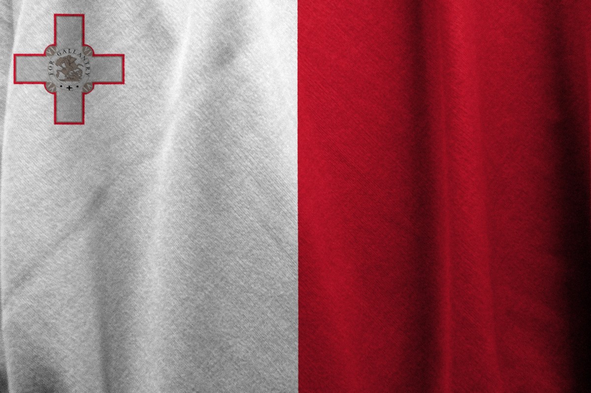 National Flag of the Republic of Malta