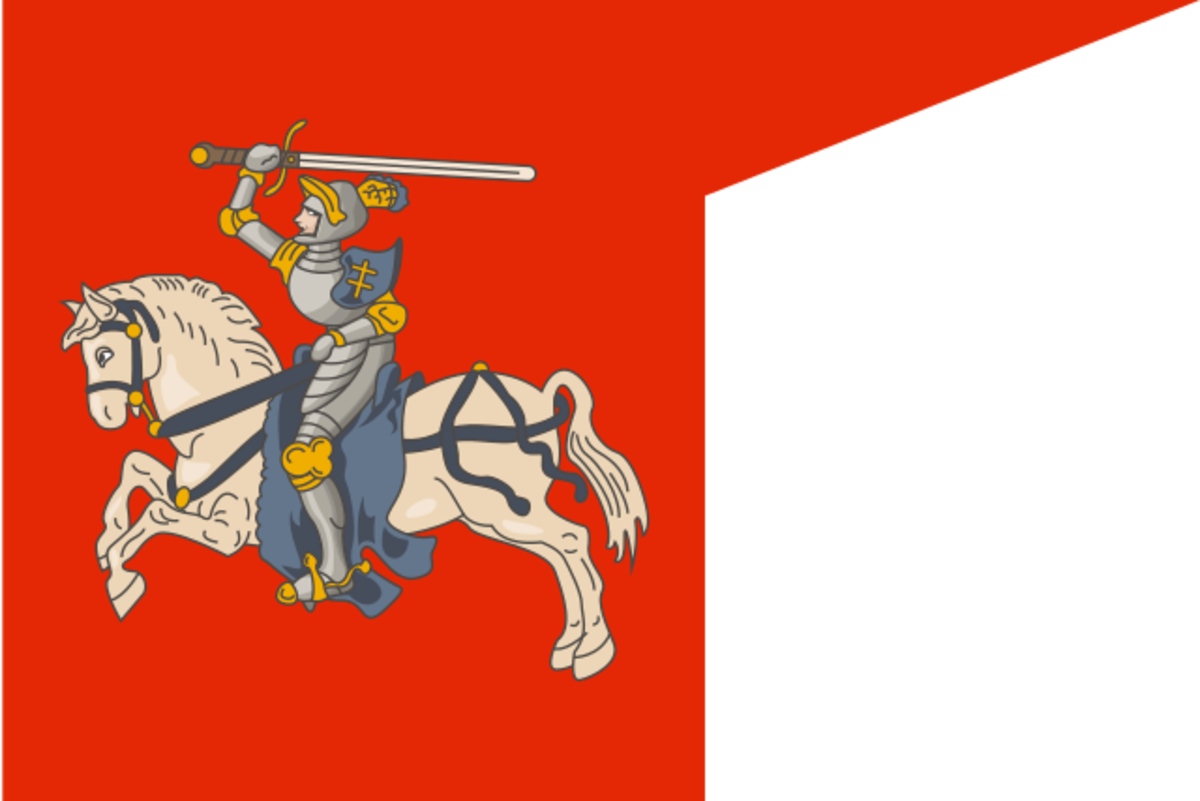 Royal banner of the Grand Duchy of Lithuania 