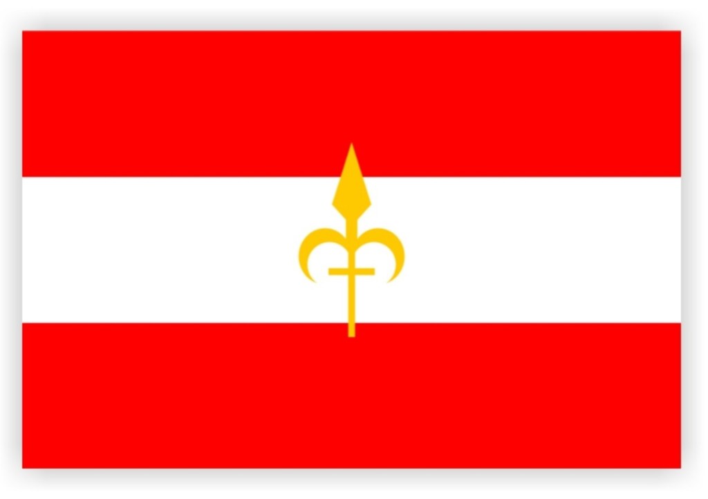 red-white-red flag; Triesta