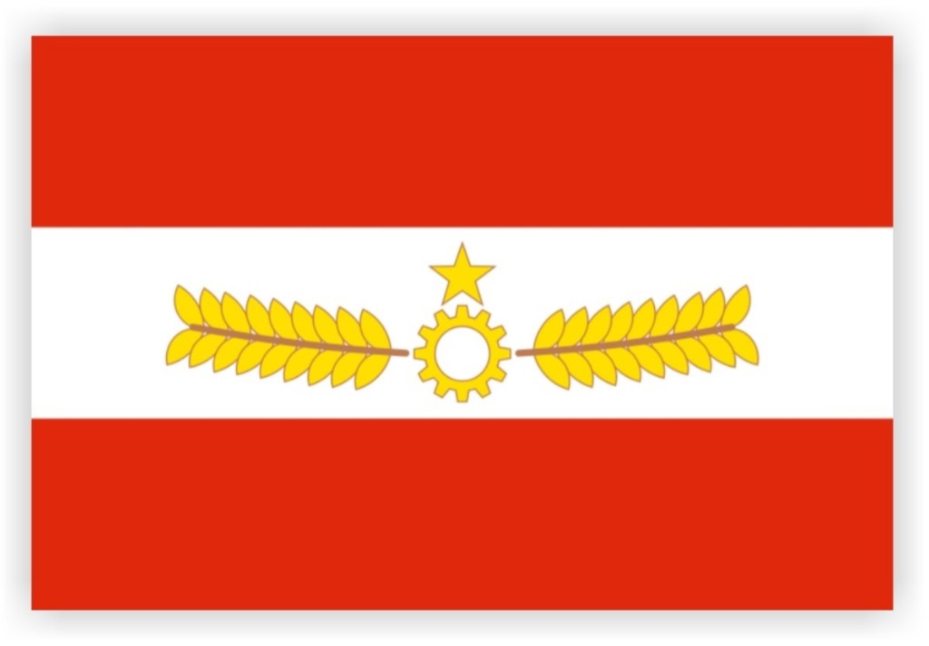 red-white-red flag; proposal for China