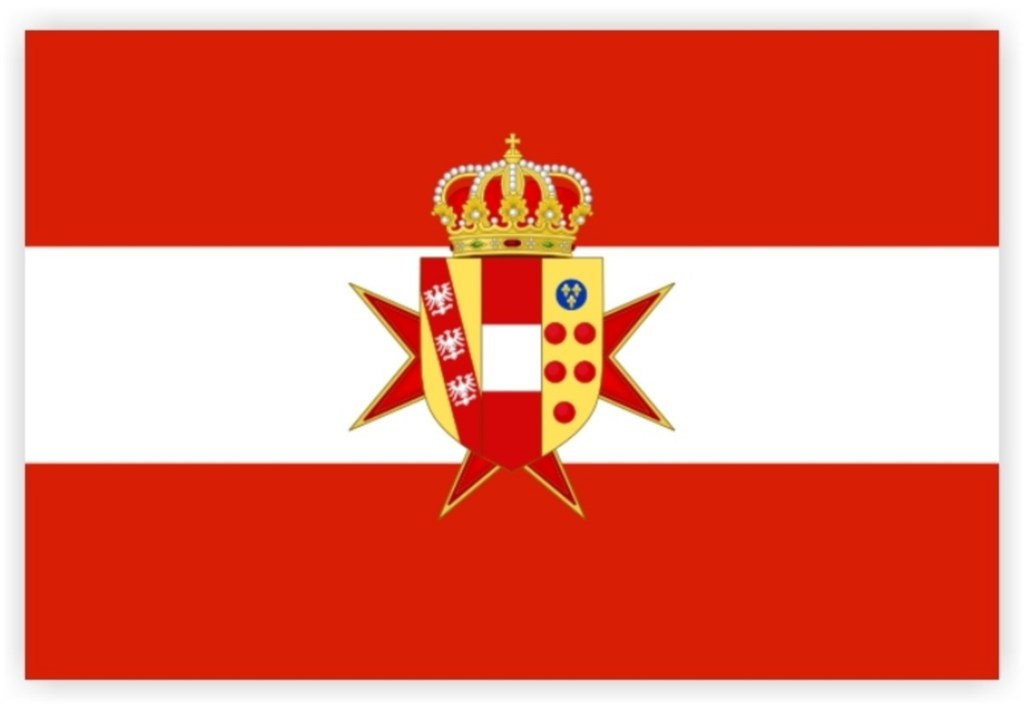 red-white-red flag; Tuscany