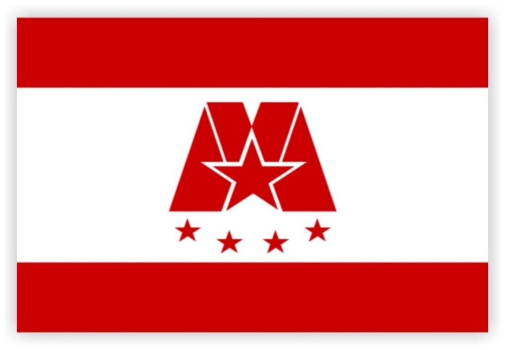 red-white-red flag; Macau