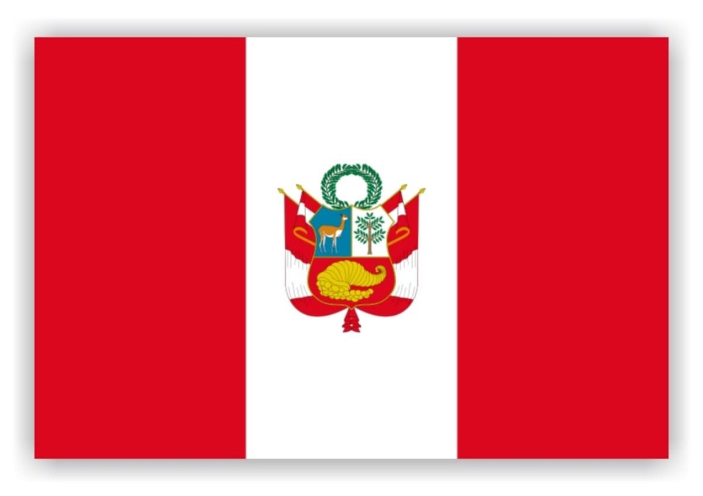 red-white-red flag;  Peru war flag