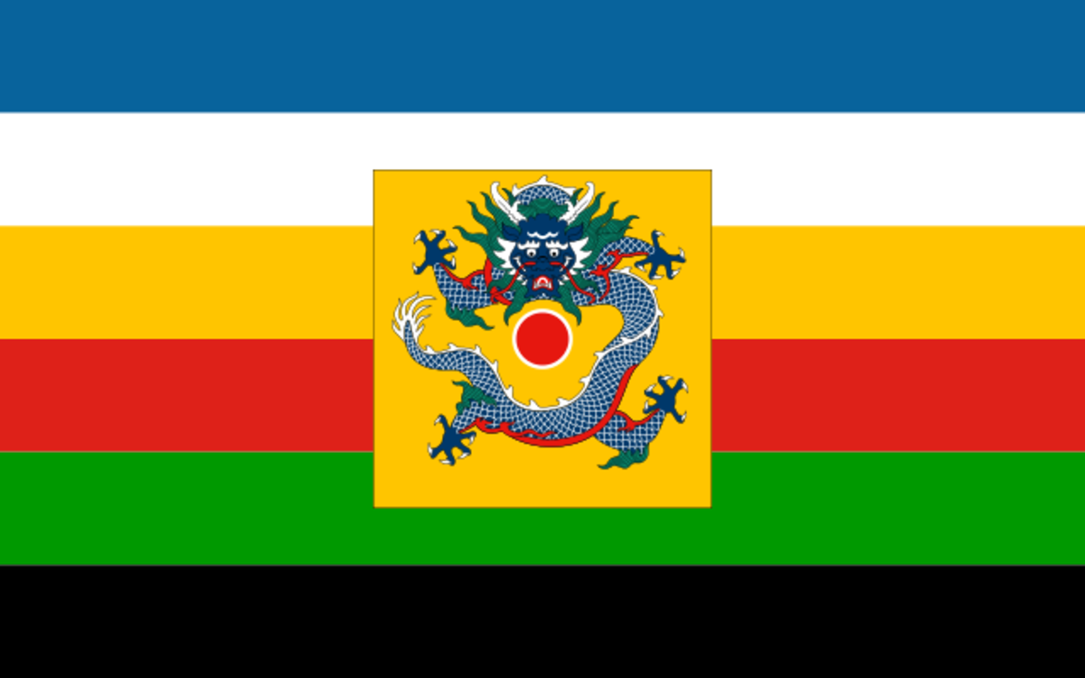 1905–1909 flag of Imperial Chinese Navy Admiral 1905–1909 flag of Imperial Chinese Navy Admiral