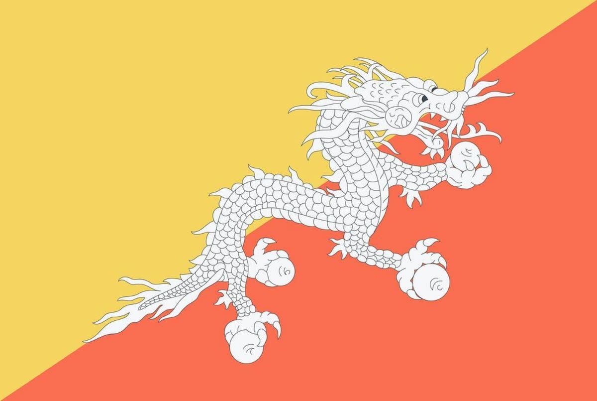 Banner of Kingdom of Bhutan Banner of Kingdom of Bhutan