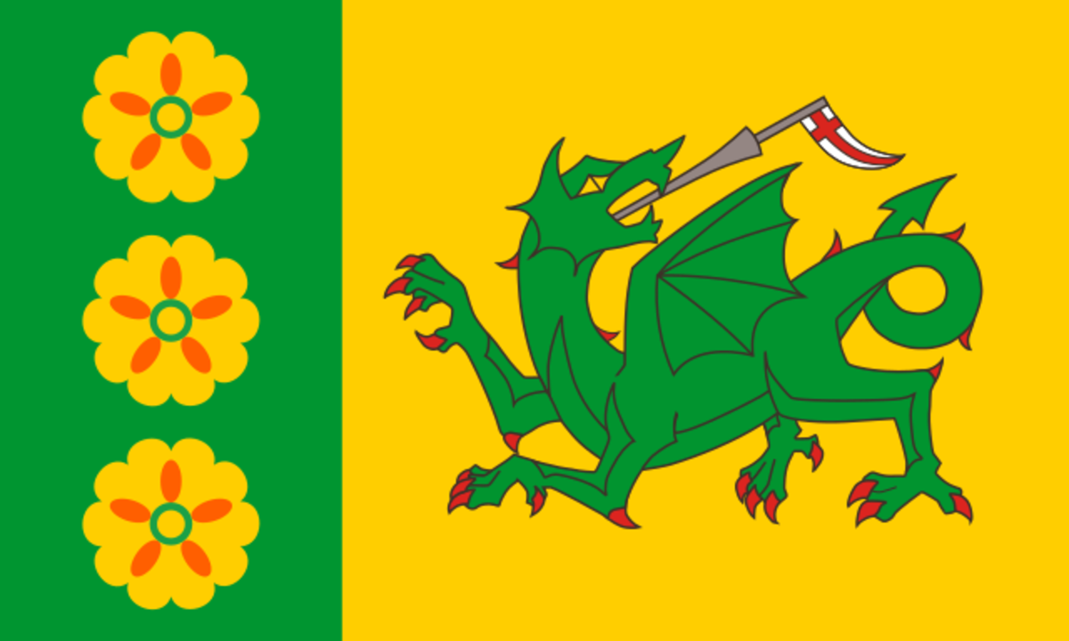 Flag of Evenly, England Flag of Evenly, England